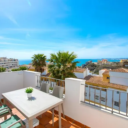 Piso En Vela De Mar - Magnificas Vistas De Benalmadena, 4 Personas. شقة *